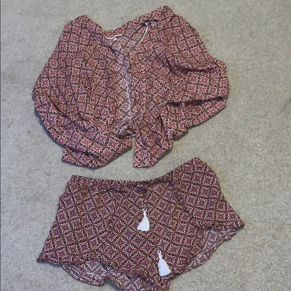 VS kimono and short set "Marrakech"